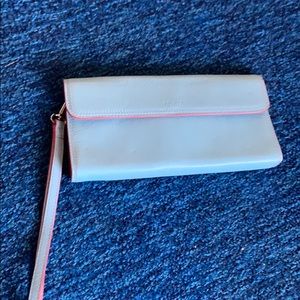 Genuine leather wristlet by Lodis